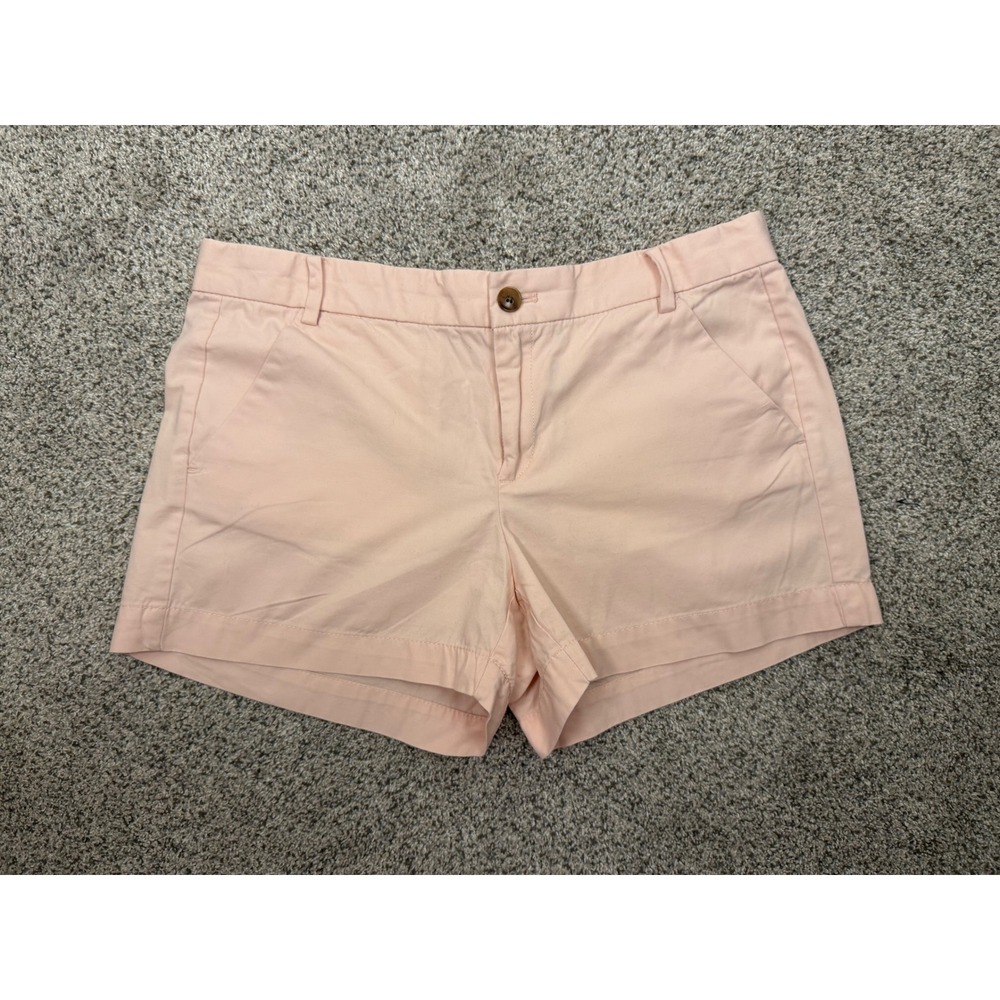 Gap‎ Sunkissed Shorts Womens 8 Peach Pink Excellent Cotton Chino Khakis